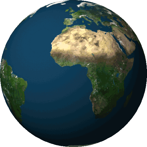 Fuente: https://commons.wikimedia.org/wiki/File:Rotating_earth_(huge).gif